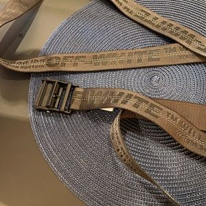Off-White Industrial Canvas Belt